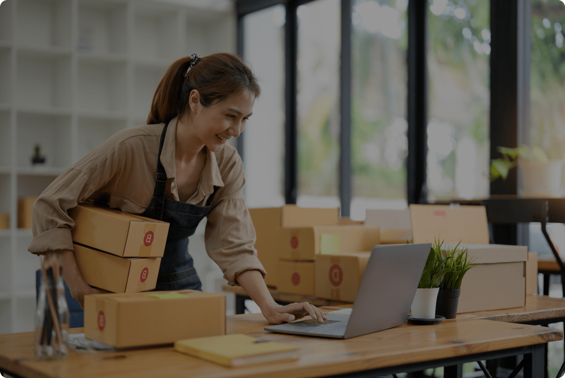 Two professionals in discussion about personal loans